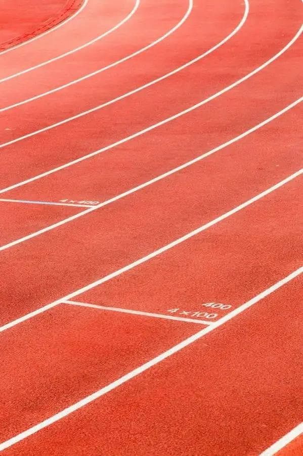 Pista de atletismo, o palco da preparação